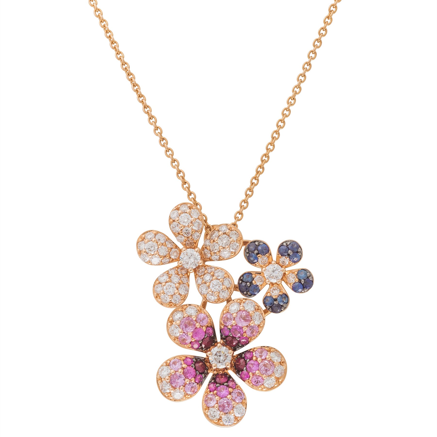 Triple "Light Of Spring" Necklace