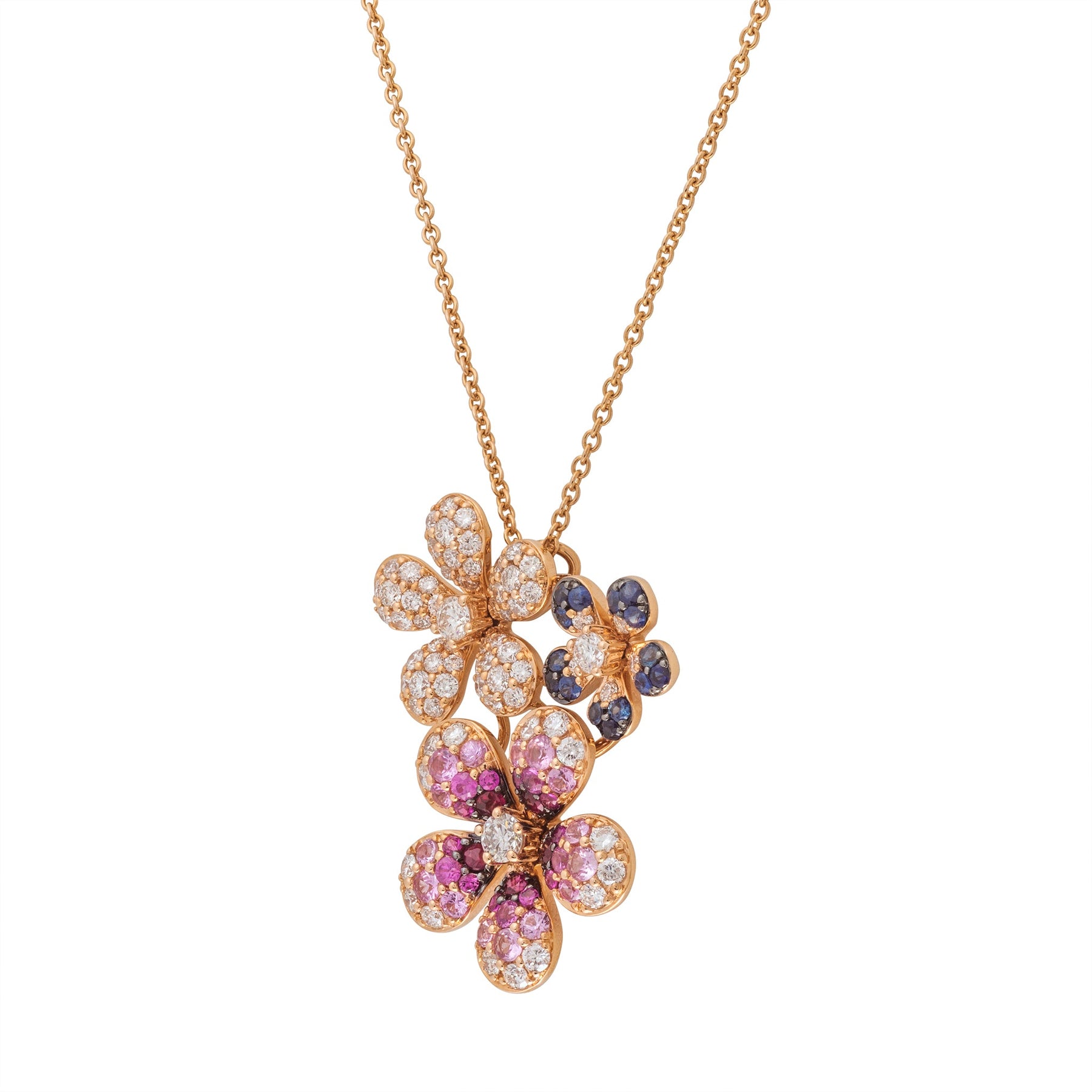 Triple "Light Of Spring" Necklace