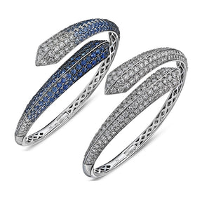 Criss Cross Big Love Arrows Cuff