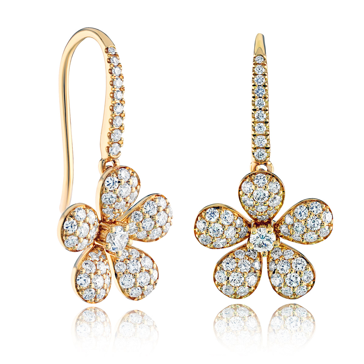 Fresh Flower Earrings