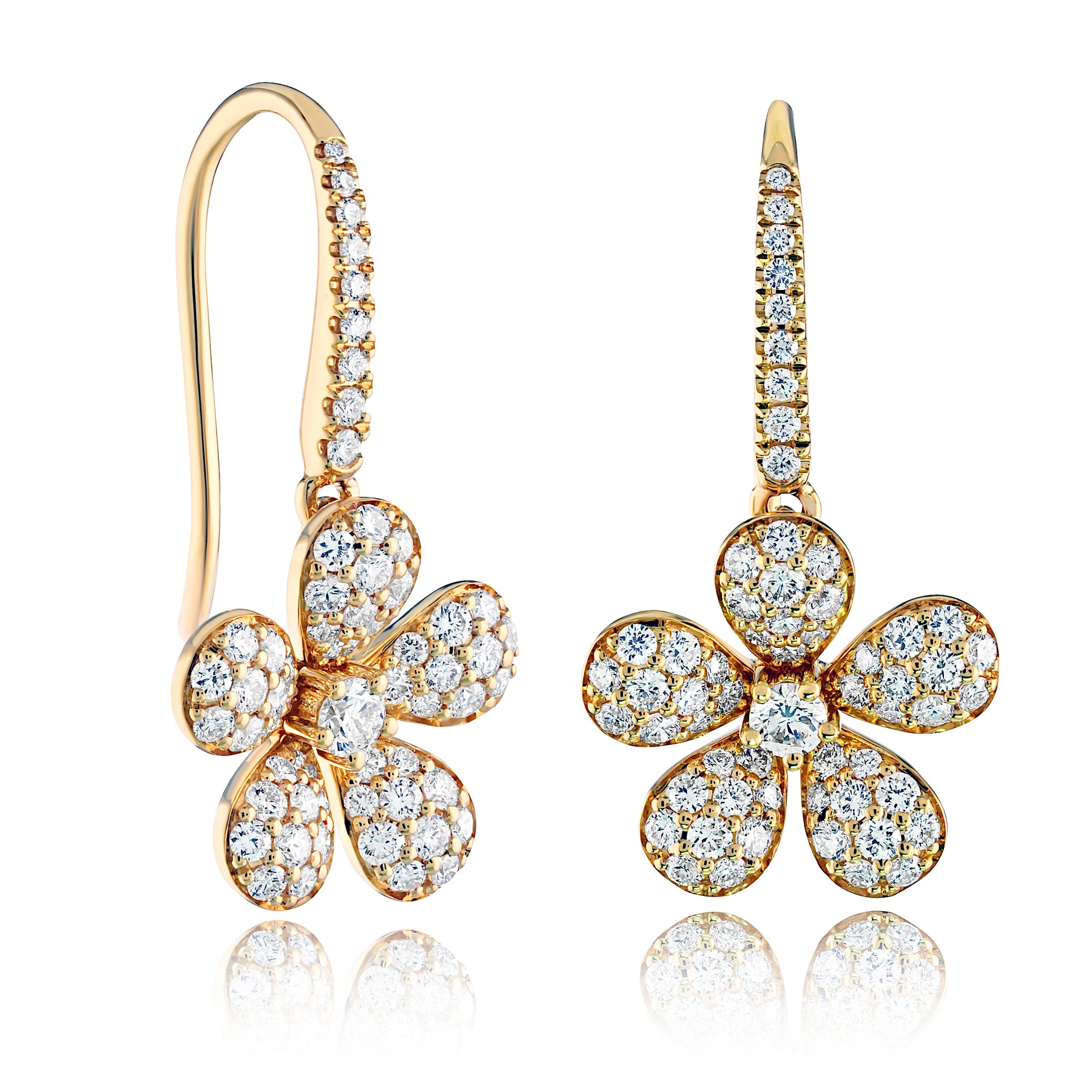 Fresh Flower Earrings