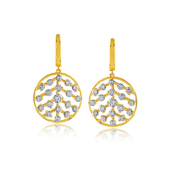New Classic 18K Yellow Gold Earrings