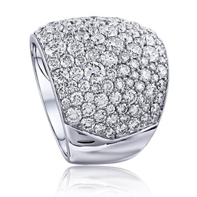 Spectacular Diamond White Gold Ring