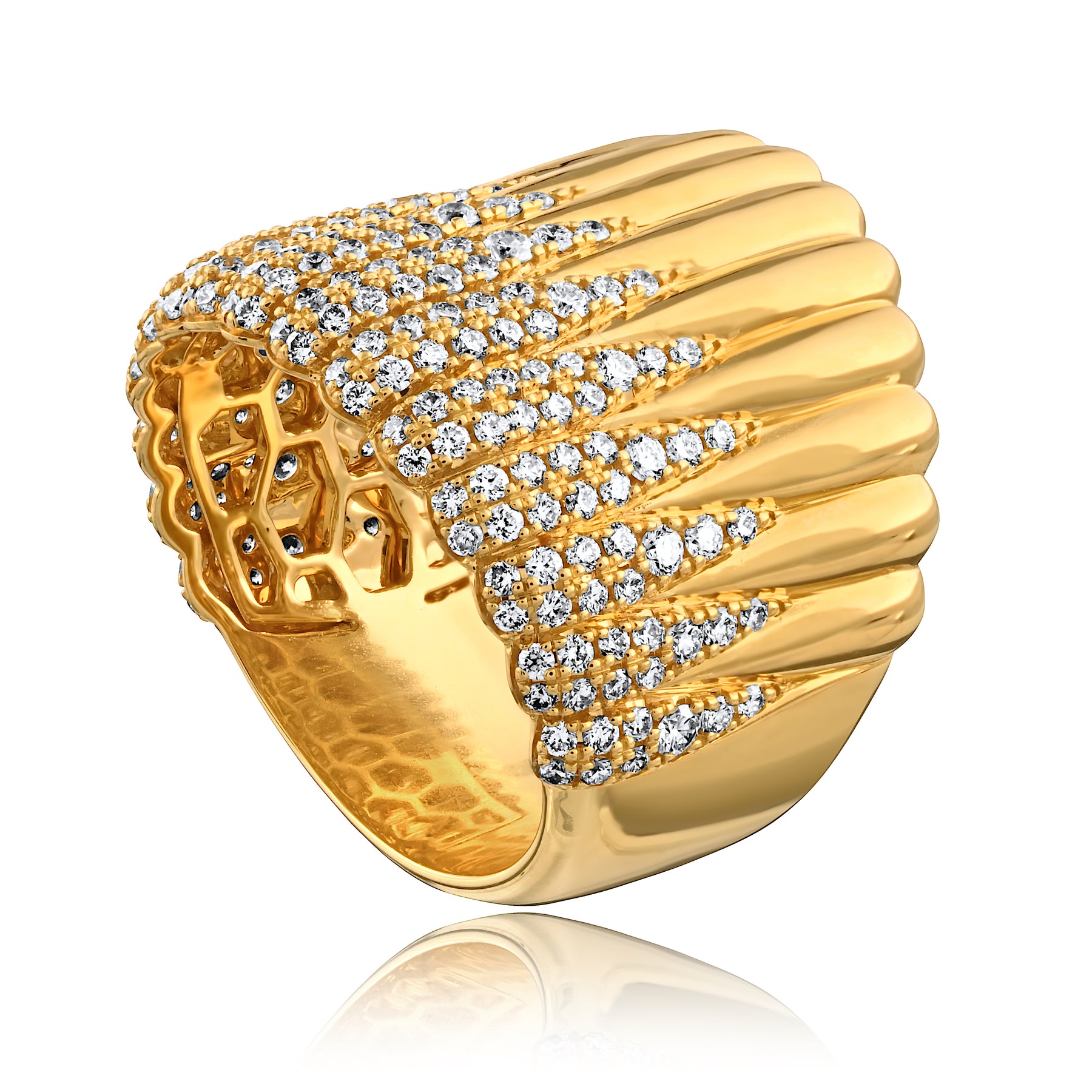 Beautiful New Design Yellow Gold Ring