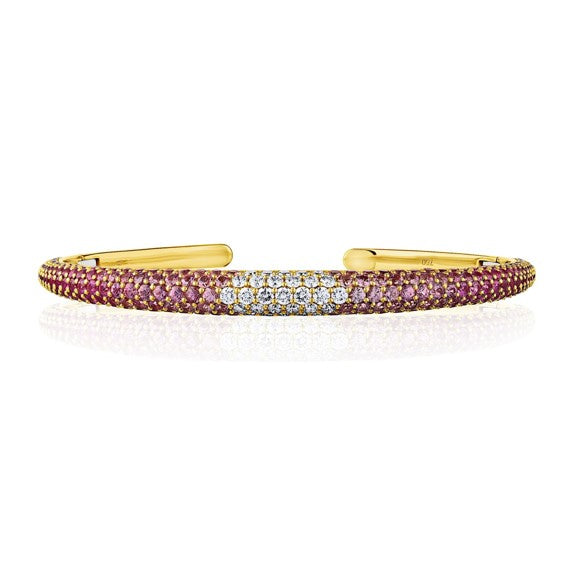 Beautiful and elegant Ombre’ domed design (small)