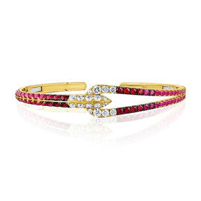Original Ombre’ arrow and loop design
