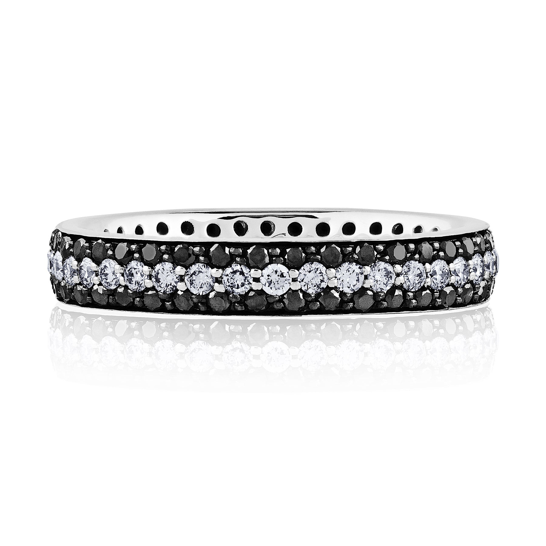 Simple and fun ring, nice by itself, also stackable with others in different colors
