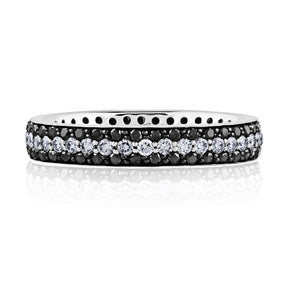 Simple and fun ring, nice by itself, also stackable with others in different colors