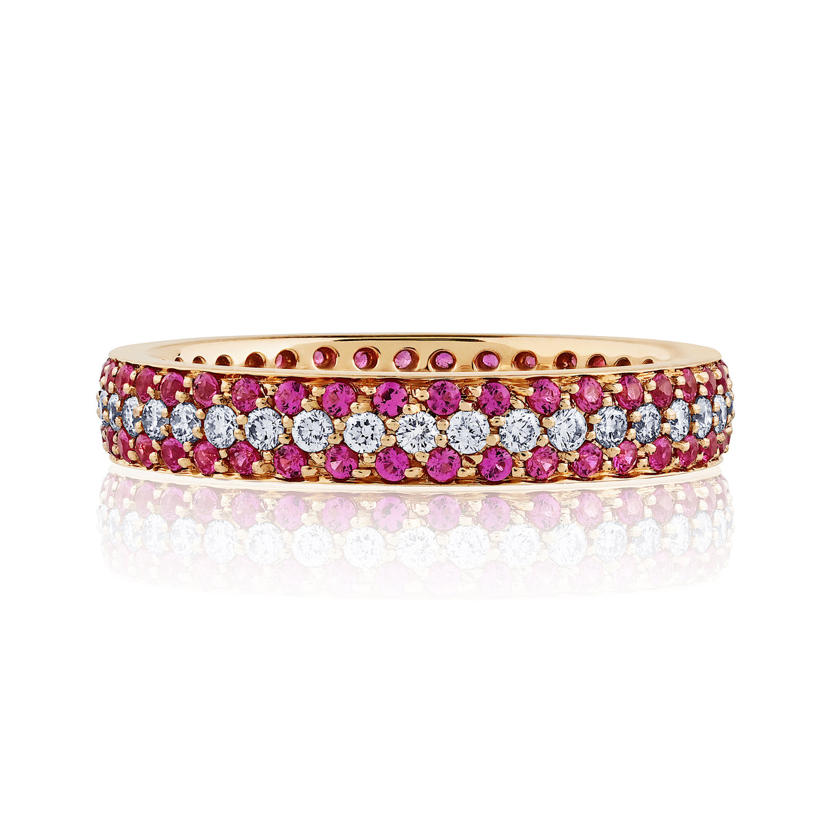Simple and fun ring, nice by itself, also stackable with others in different colors