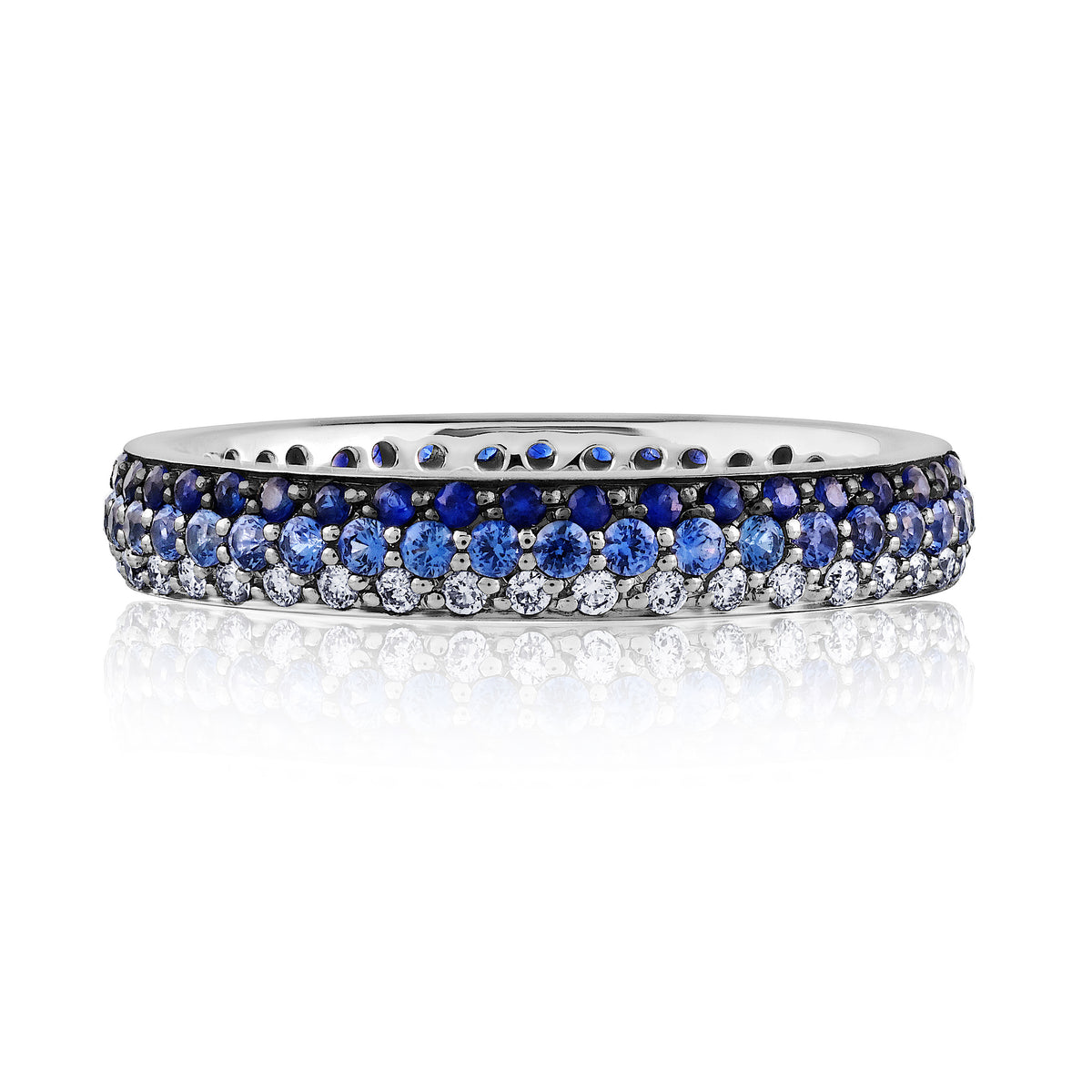 Different Ombre' ring, nice by itself, also stackable with others in different or same colors