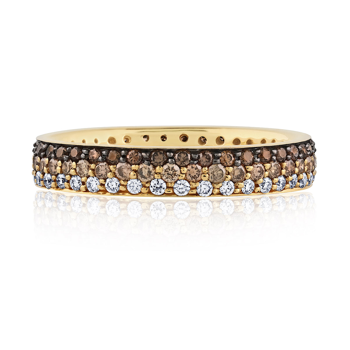 Different Ombre' ring, nice by itself, also stackable with others in different or same colors