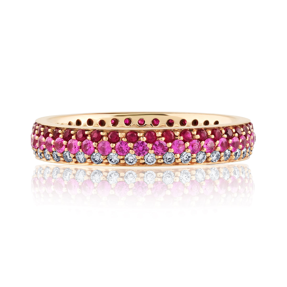 Different Ombre' ring, nice by itself, also stackable with others in different or same colors