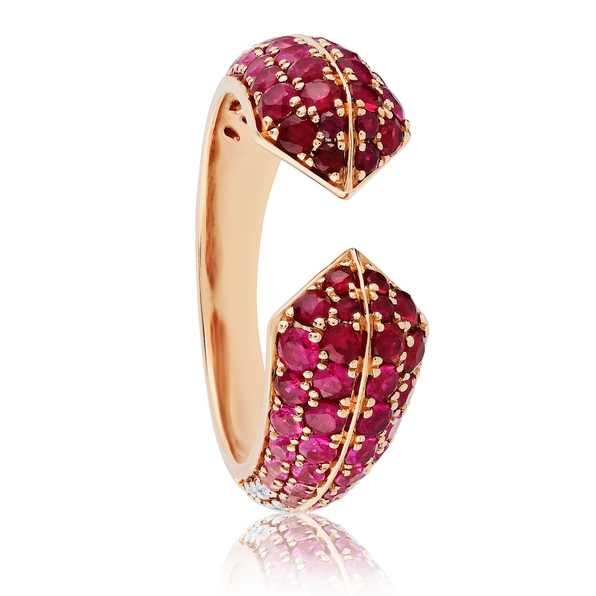 Love arrow Ombre' ring