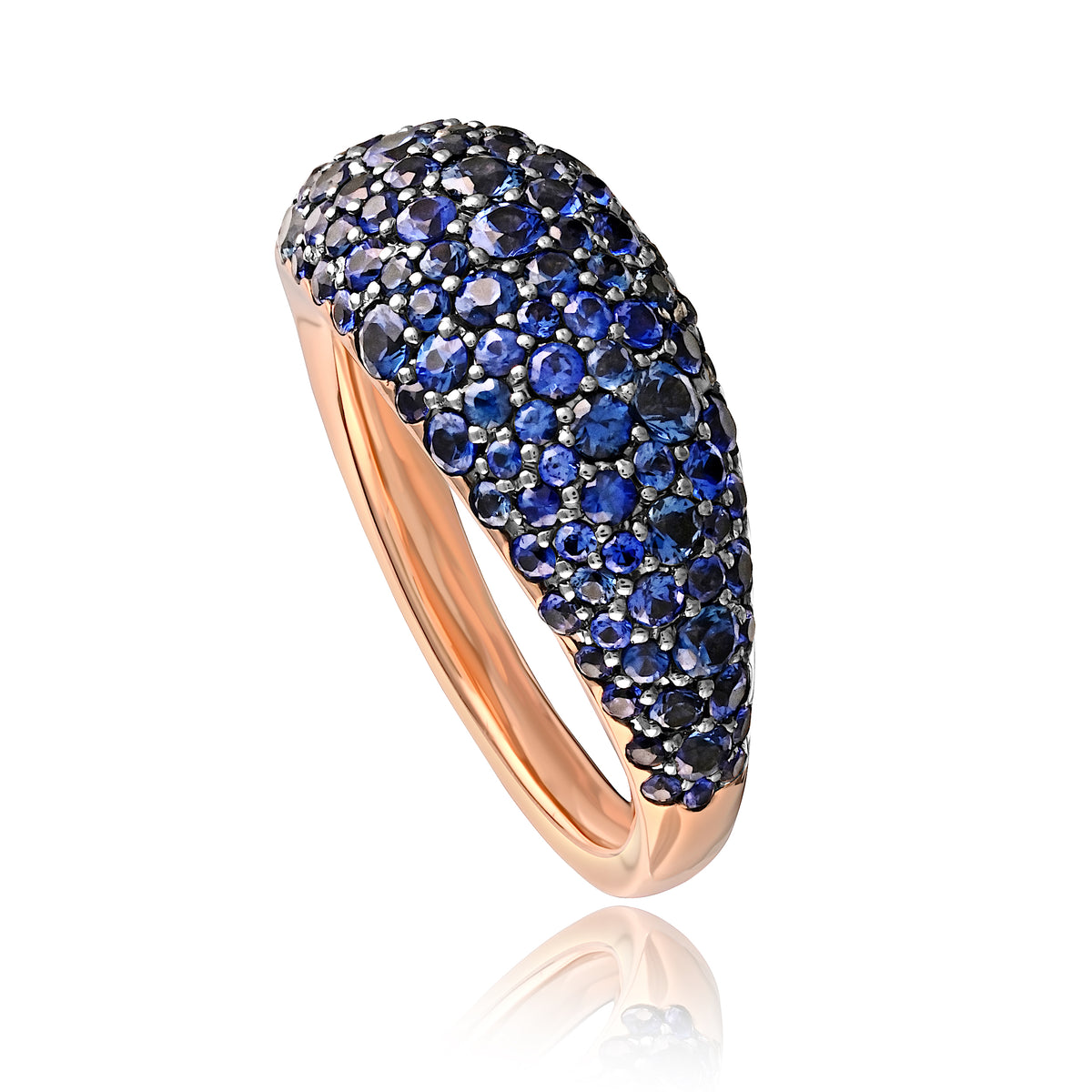 Classic Small Domed Yellow Gold Ring