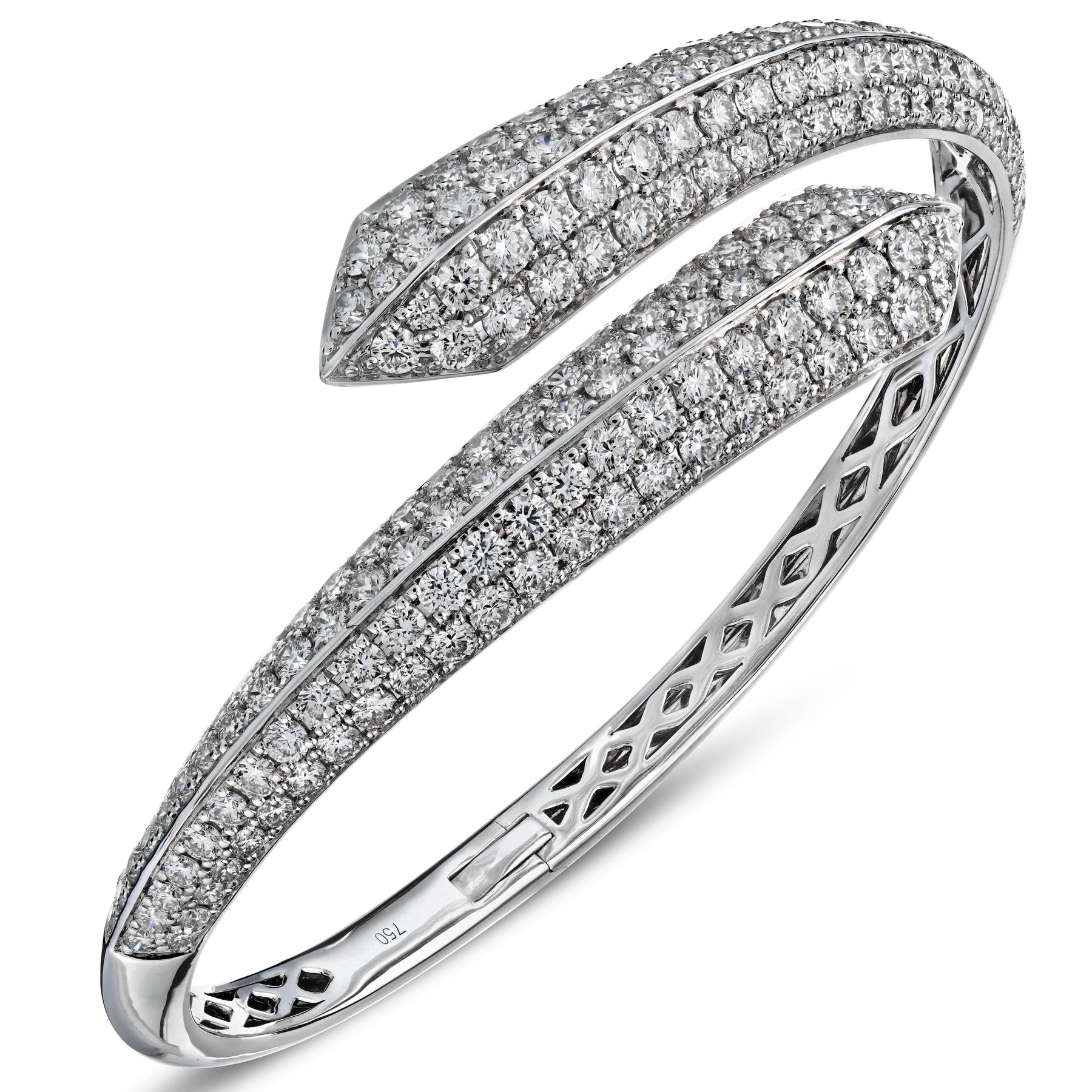 Criss Cross Big Love Arrows Cuff