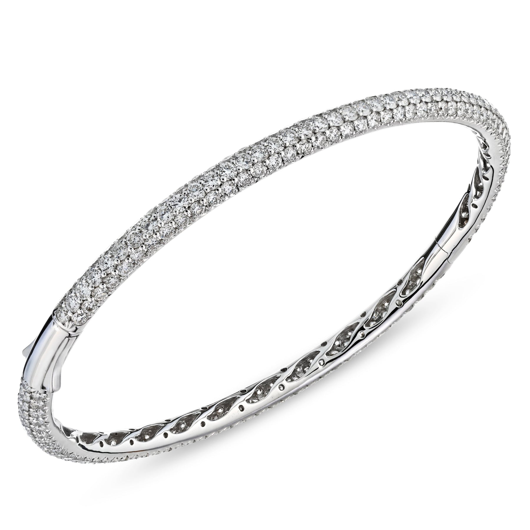 Elegant Cuff Stones All Around