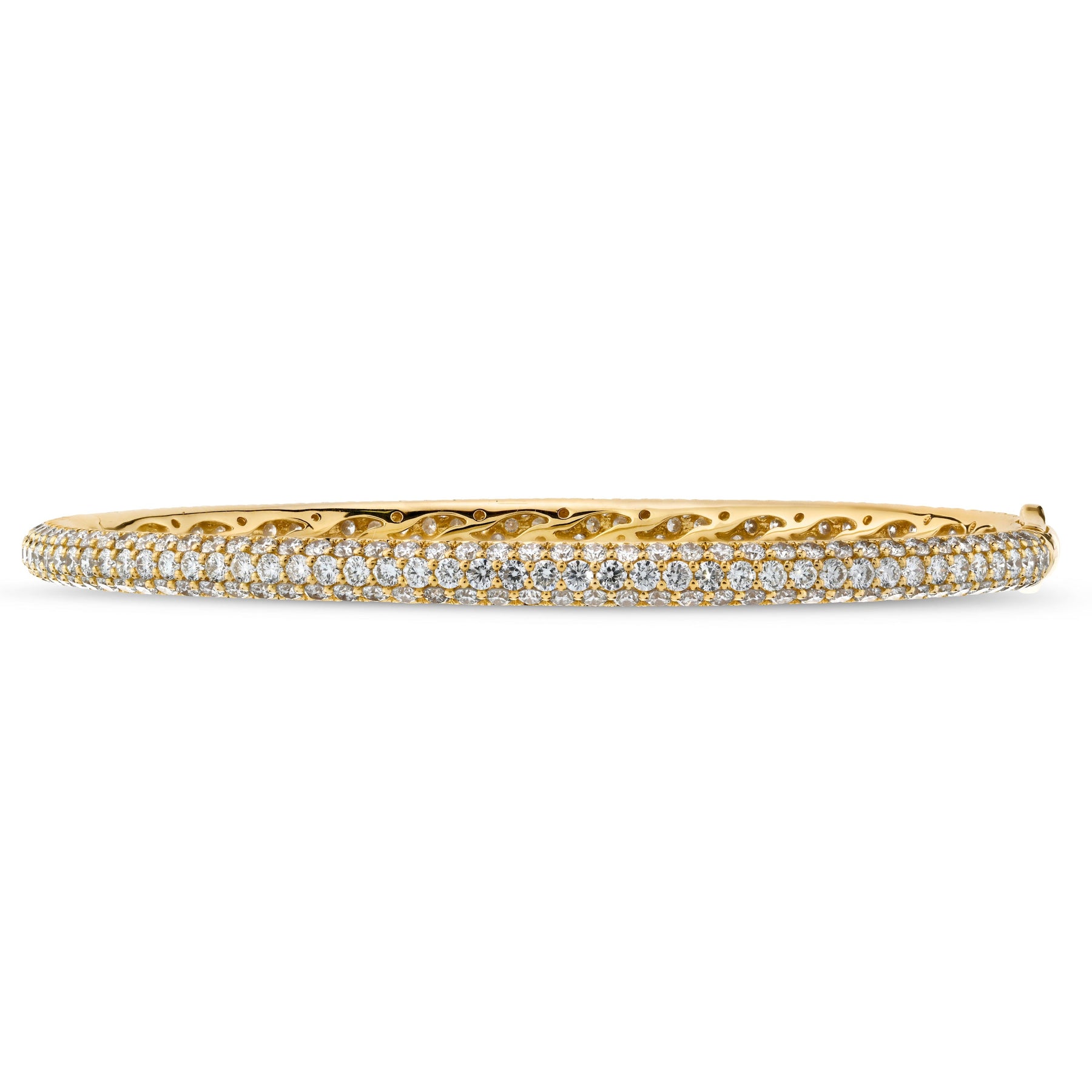 Elegant Cuff Stones All Around