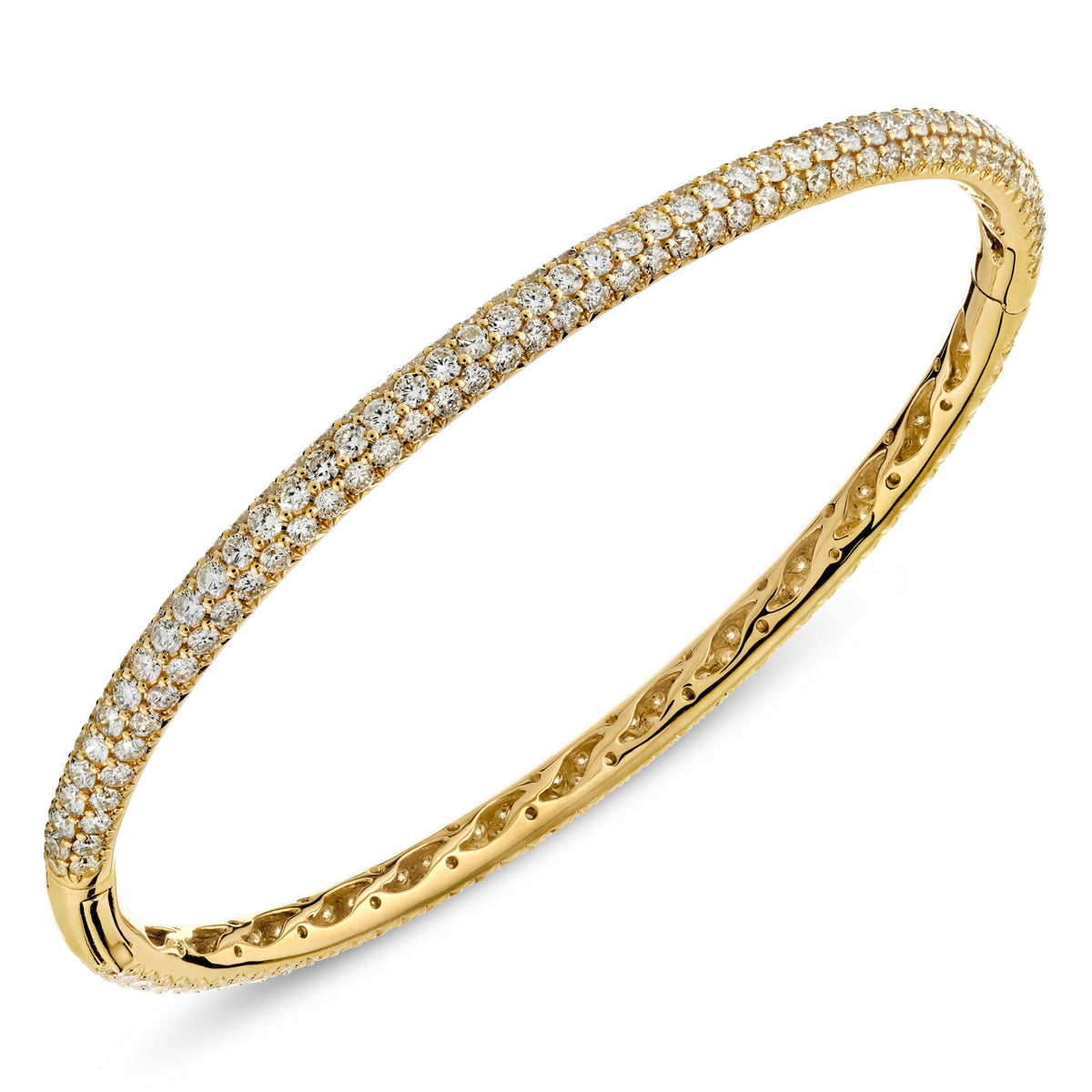 Elegant Cuff Stones All Around