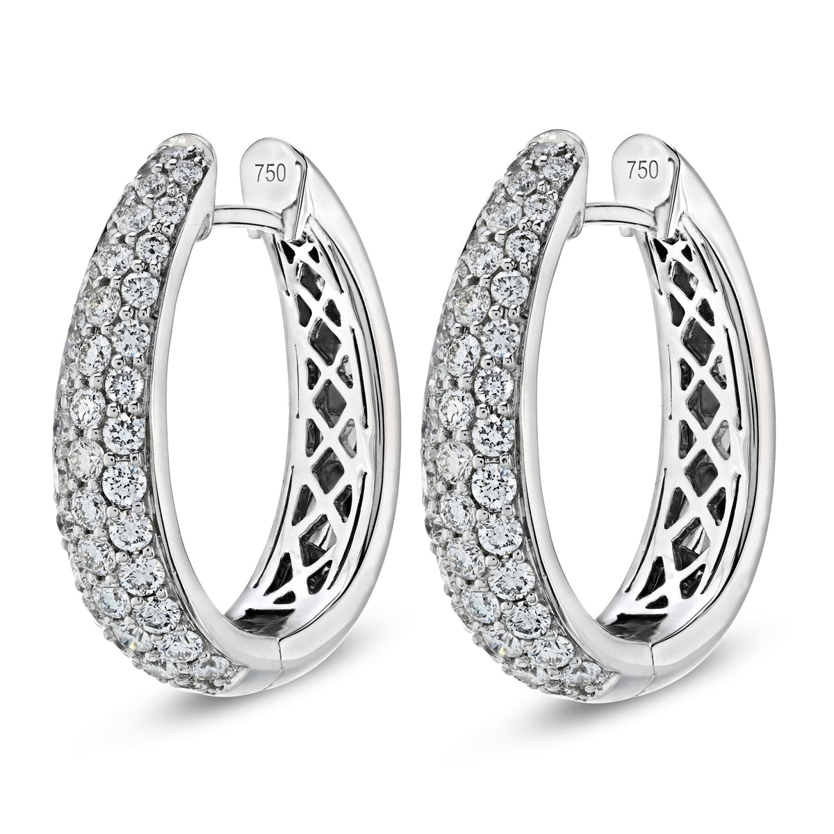 Tapered Oval Hoops