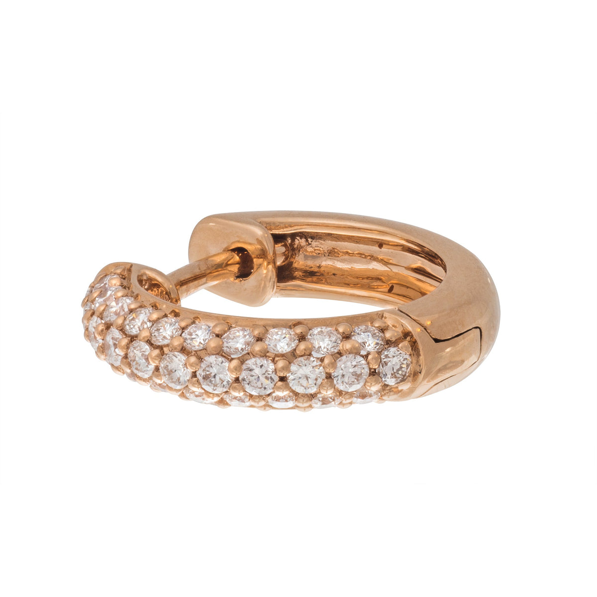 Small Diamond Hoops