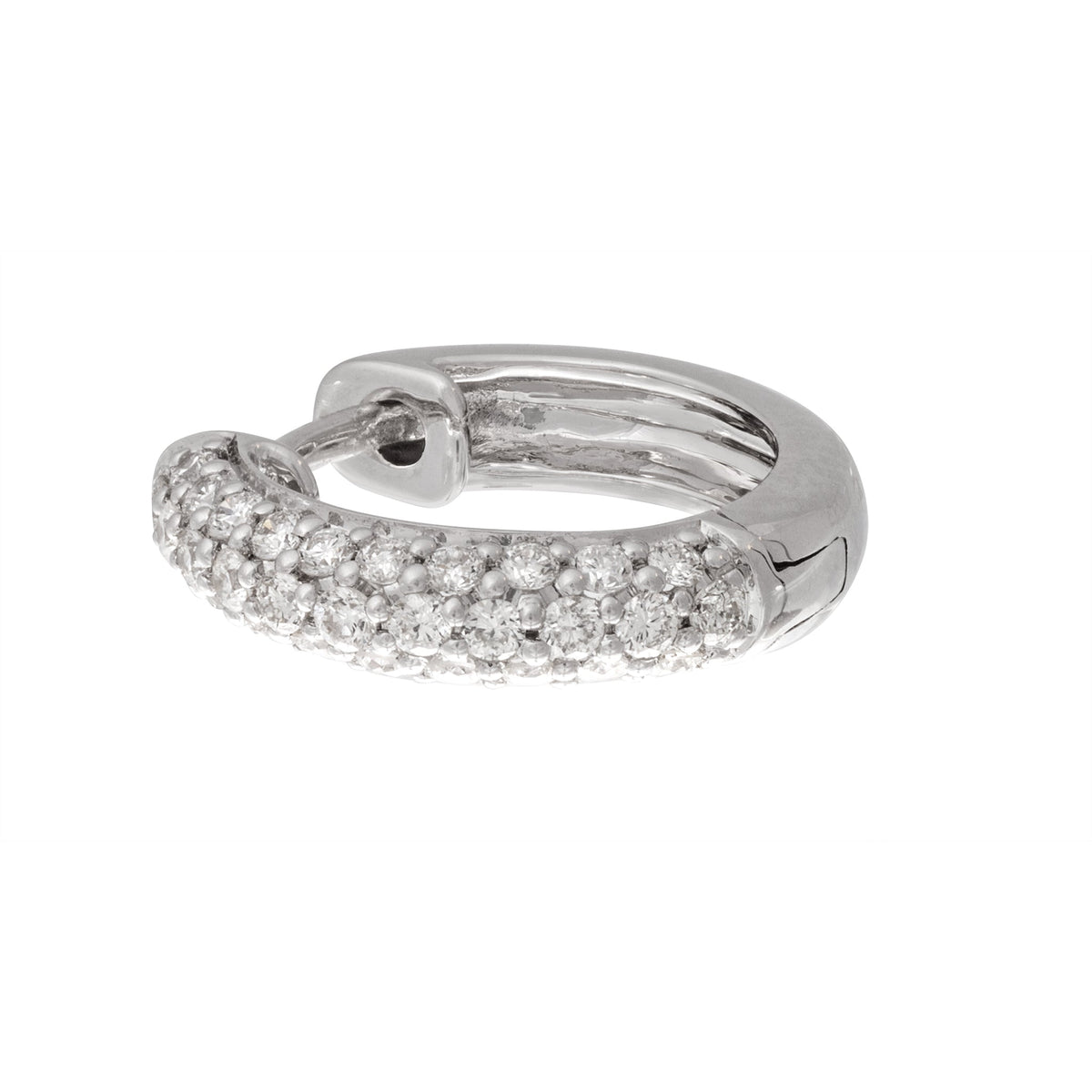Small Diamond Hoops
