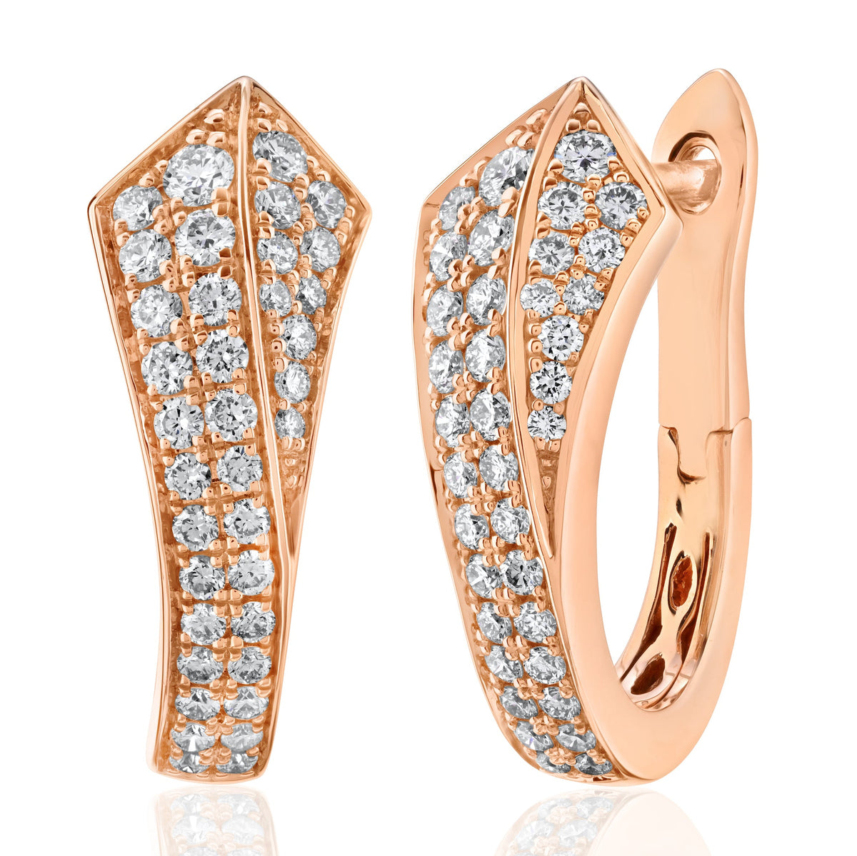Elegant & Sinuos Modern Earrings