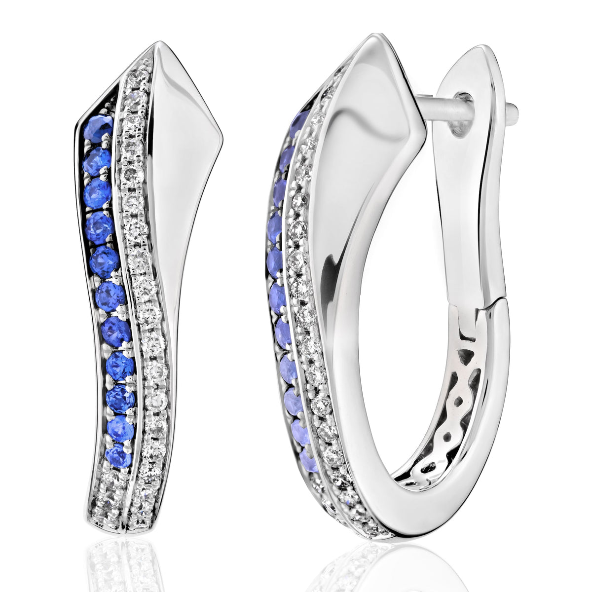 Elegant & Sinuos Modern Earrings