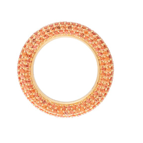 Full Pavè Classic Color Ring