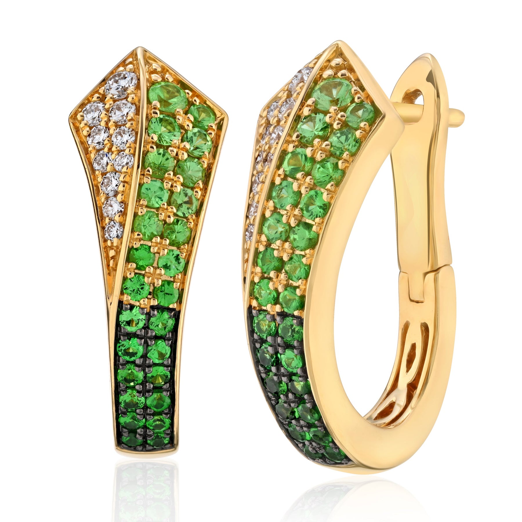Elegant & Sinuos Modern Earrings