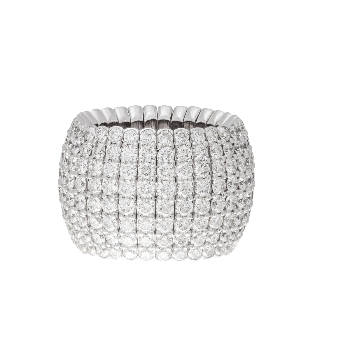 Large Flexible Diamond Band