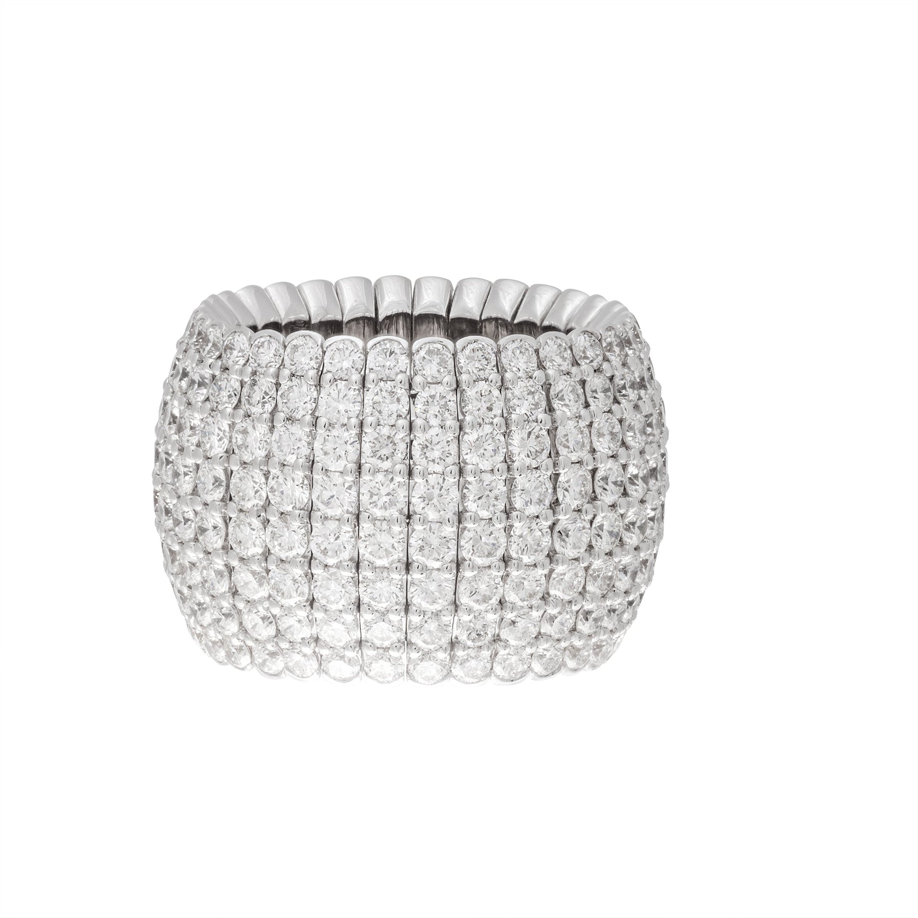 Large Flexible Diamond Band