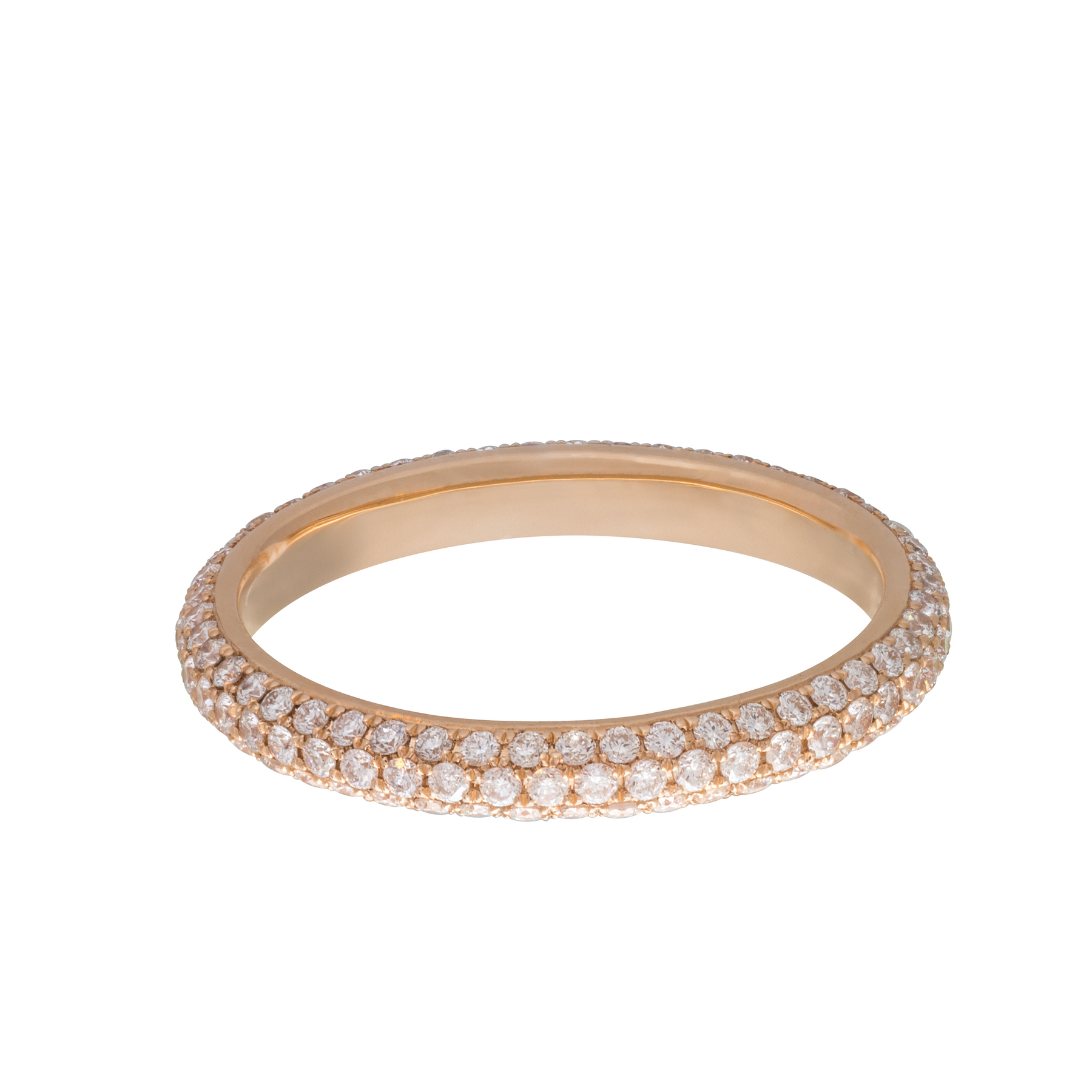 Pavè Diamond Stackable Ring