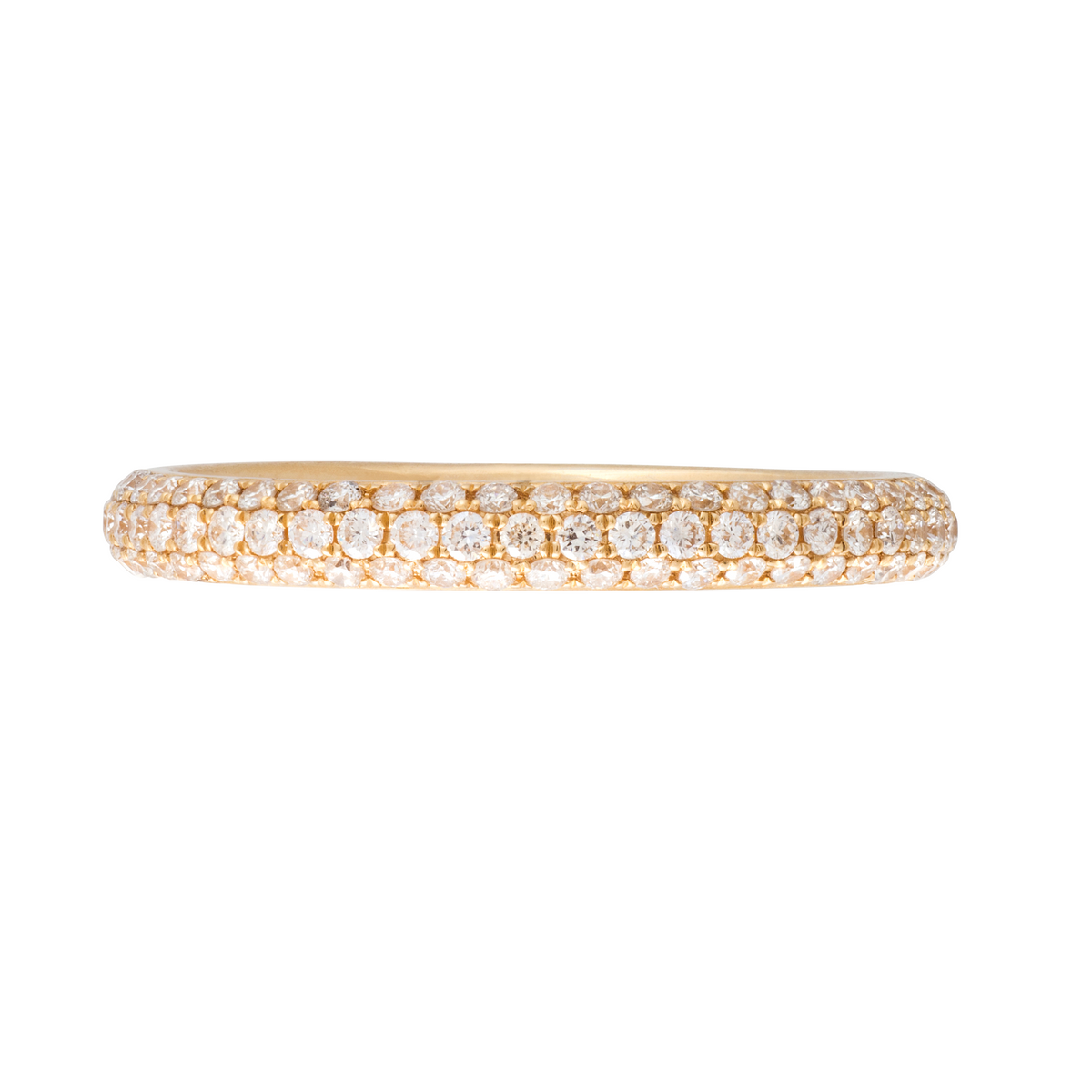 Pavè Diamond Stackable Ring