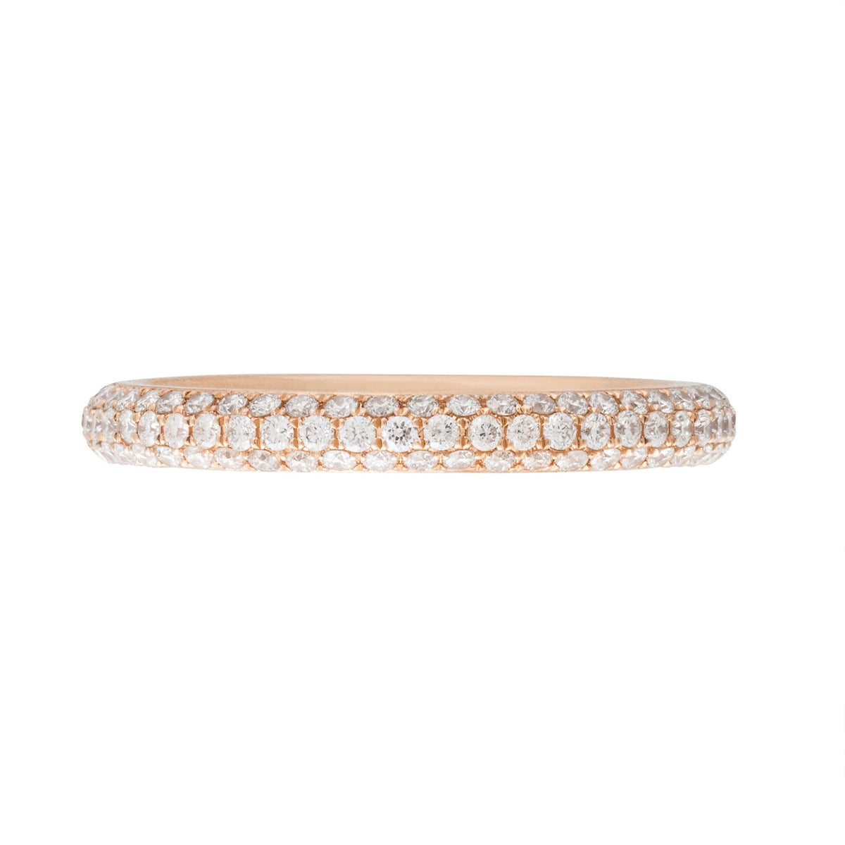 Pavè Diamond Stackable Ring