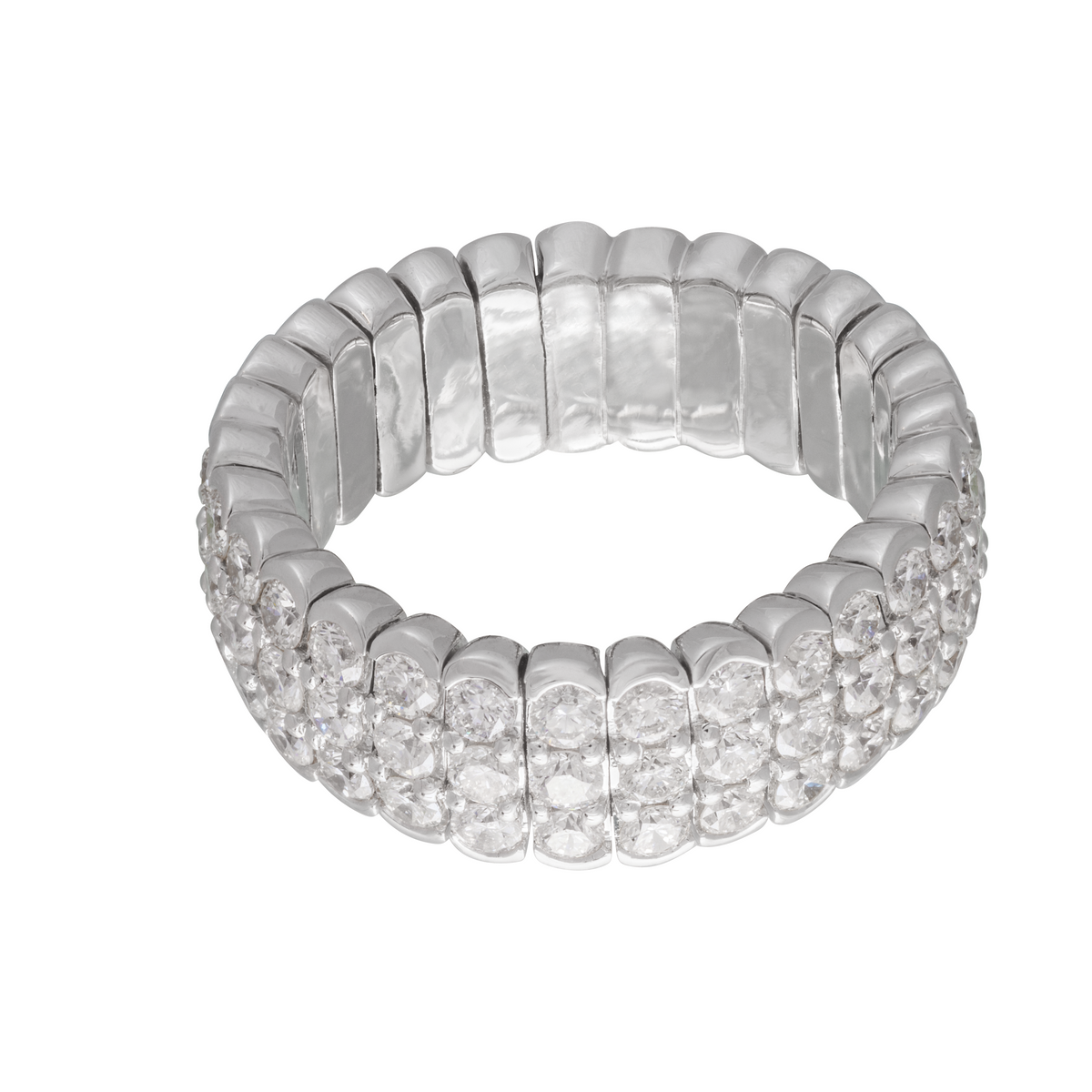 Thin Flexible Diamond Band