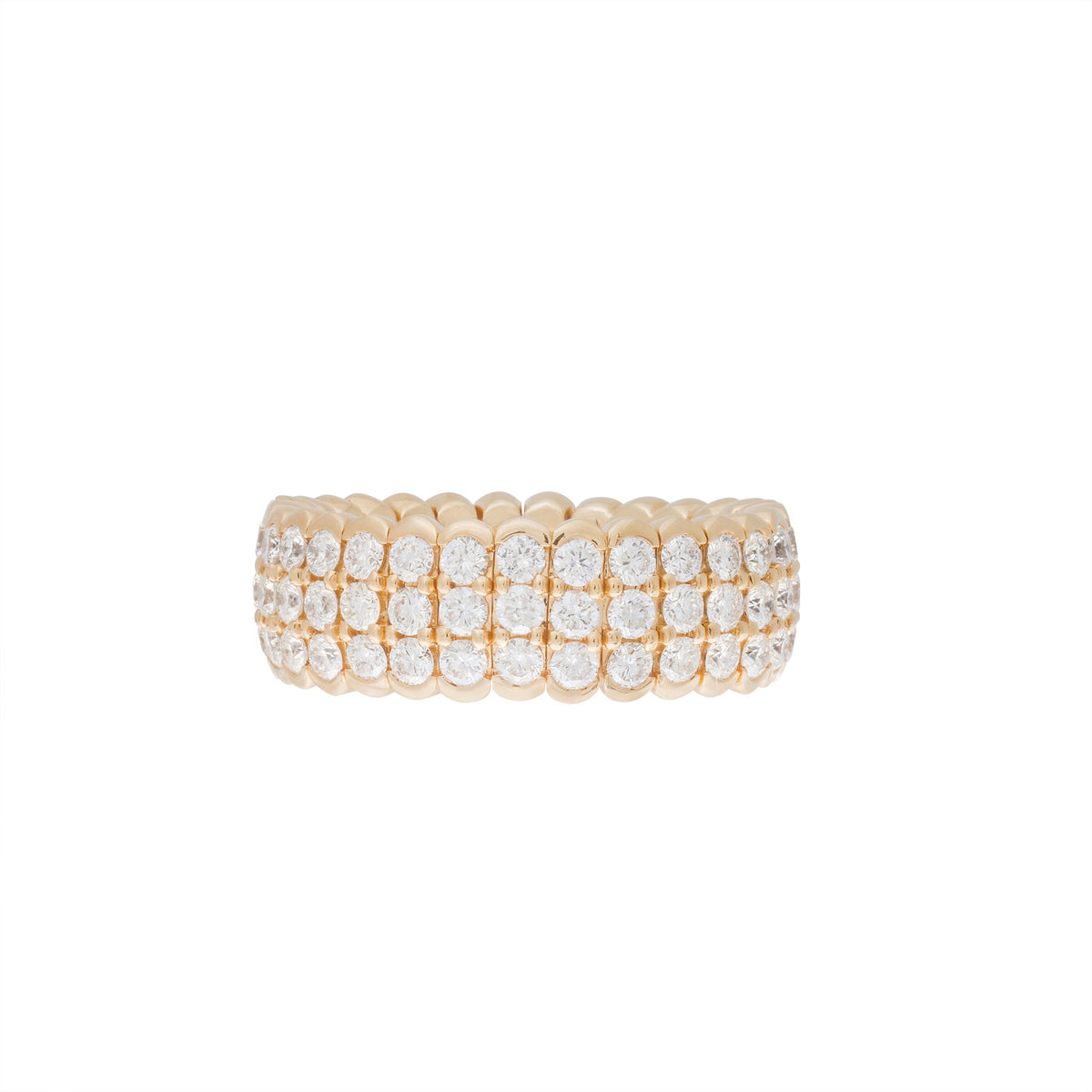 Thin Flexible Diamond Band