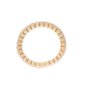 Thin Flexible Diamond Band