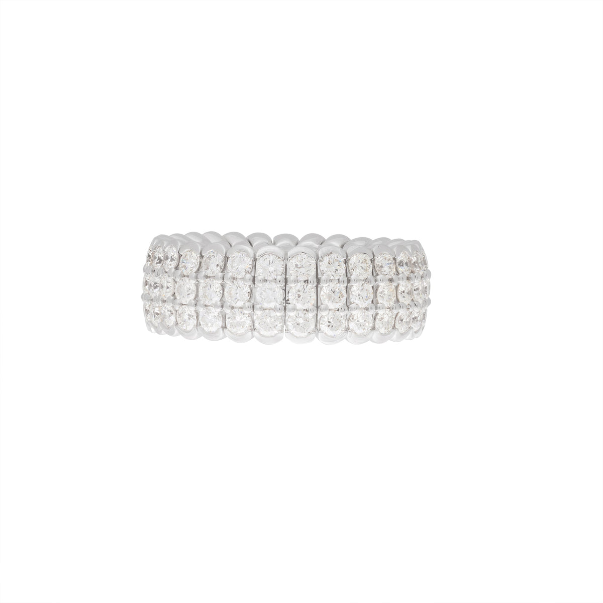 Thin Flexible Diamond Band