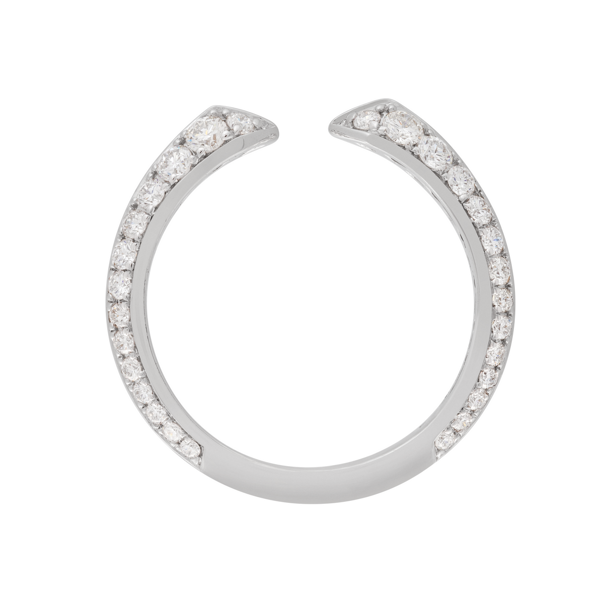 "Face To Face Arrows" Ring