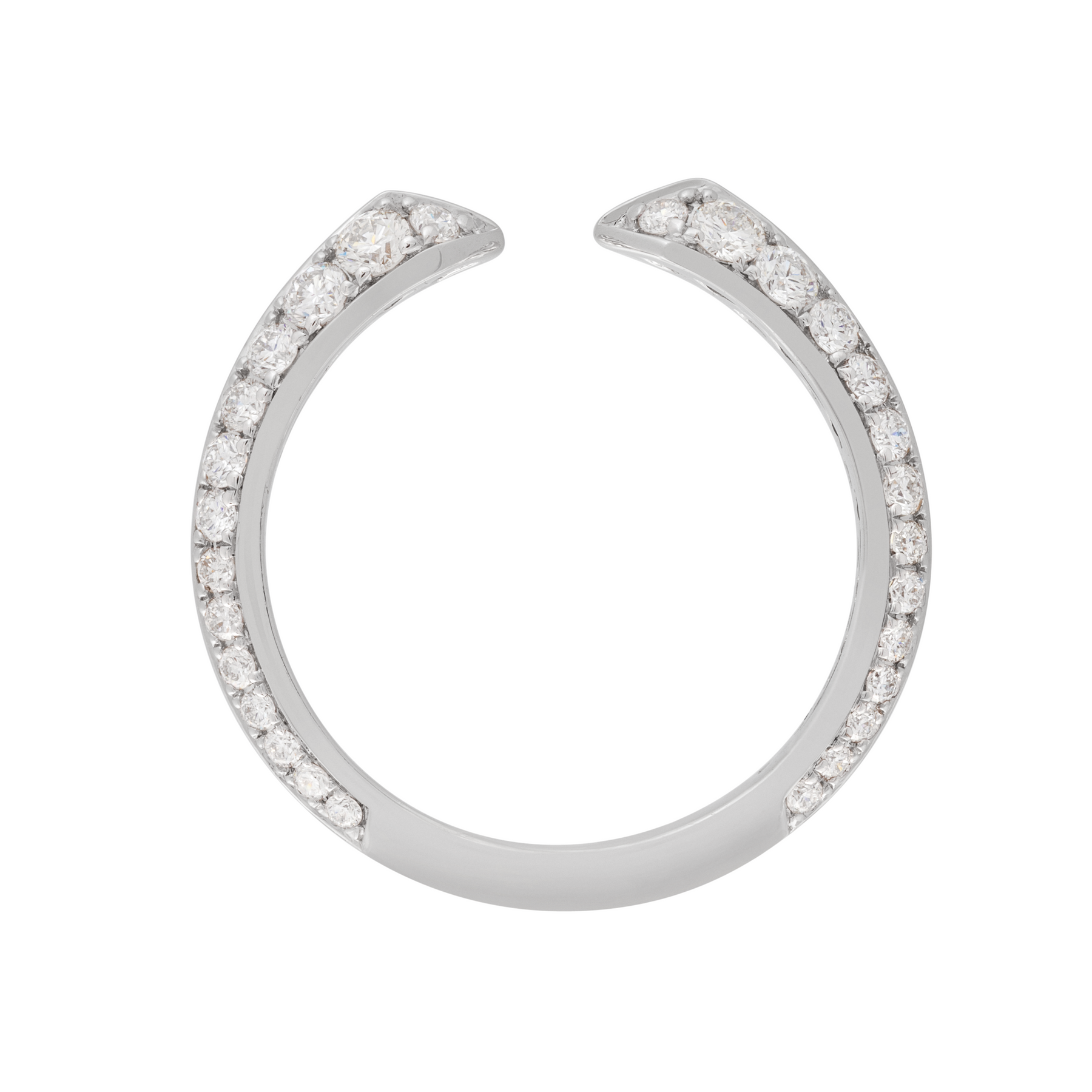 "Face To Face Arrows" Ring