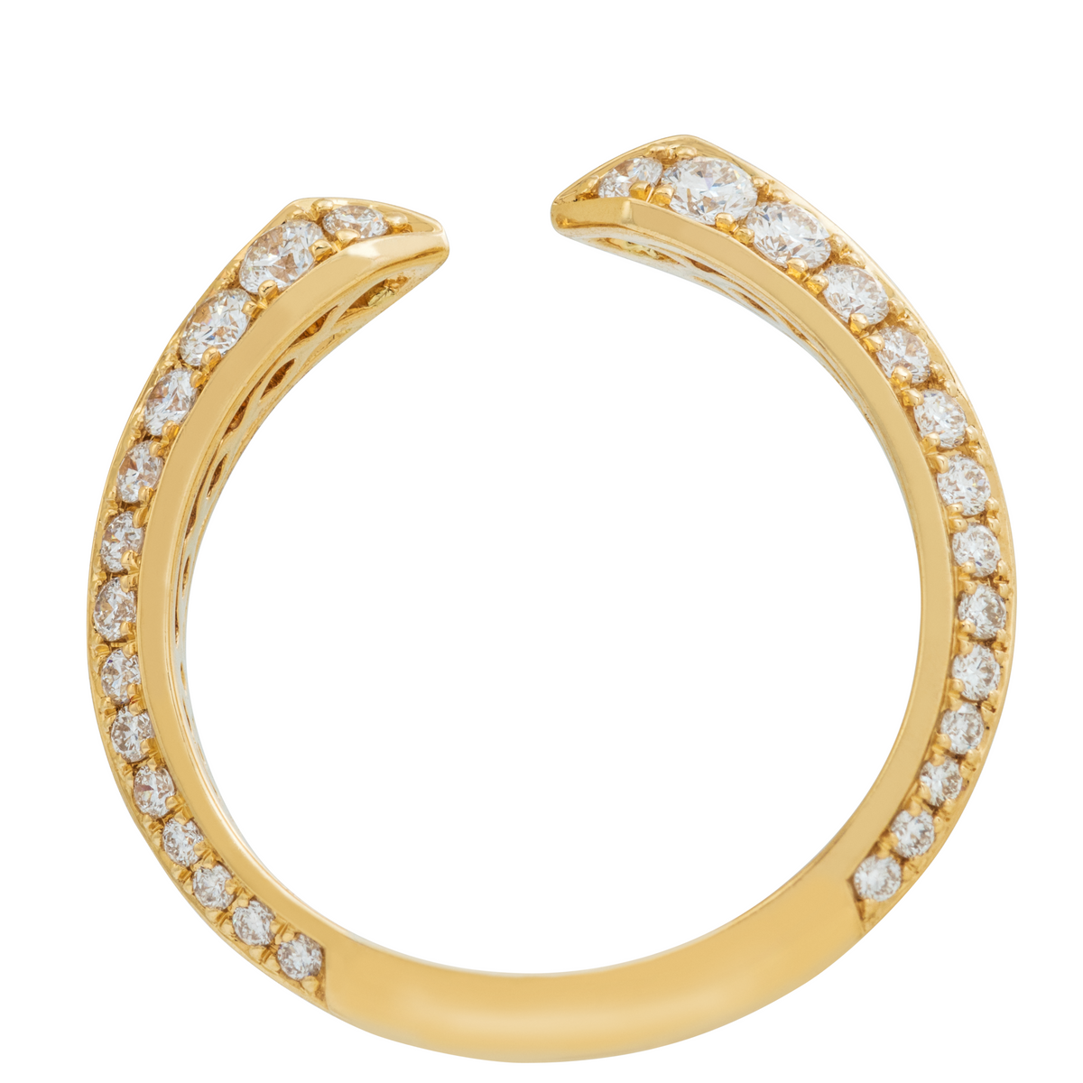 "Face To Face Arrows" Ring