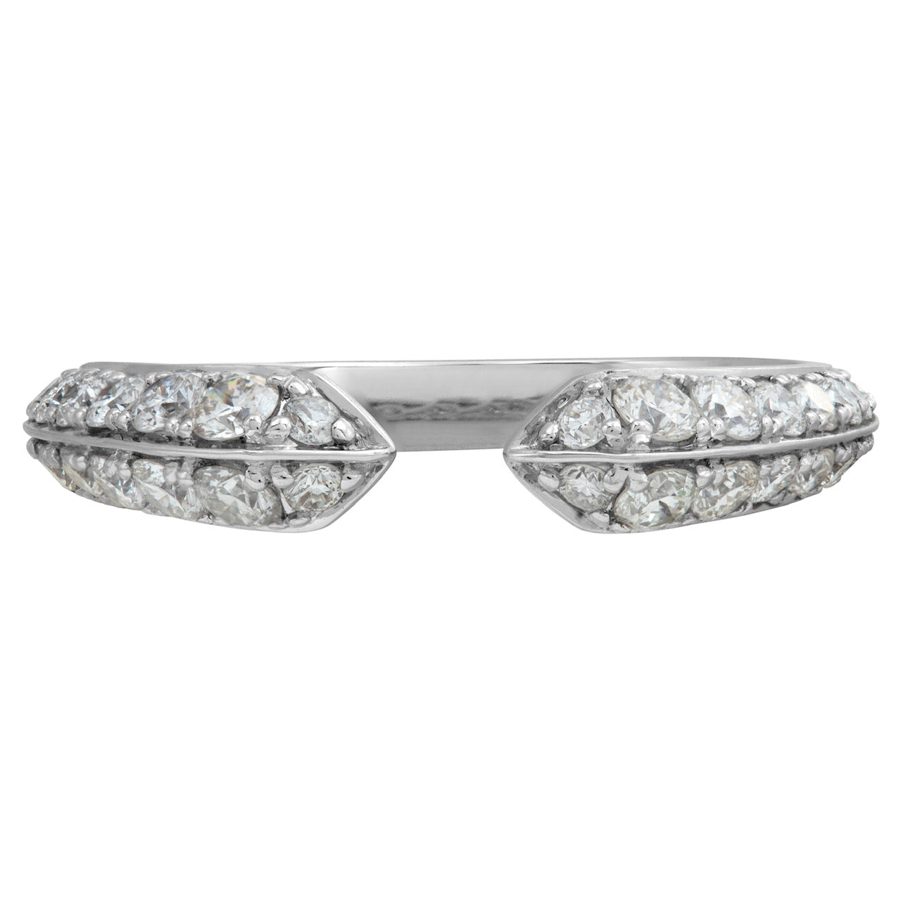 "Face To Face Arrows" Ring