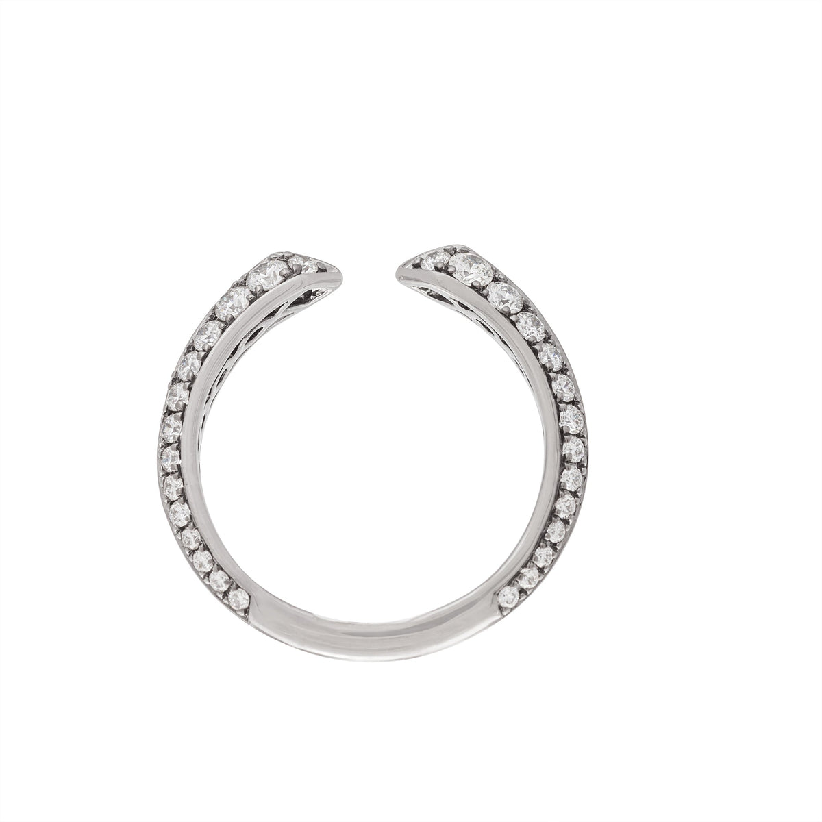 "Face To Face Arrows" Ring