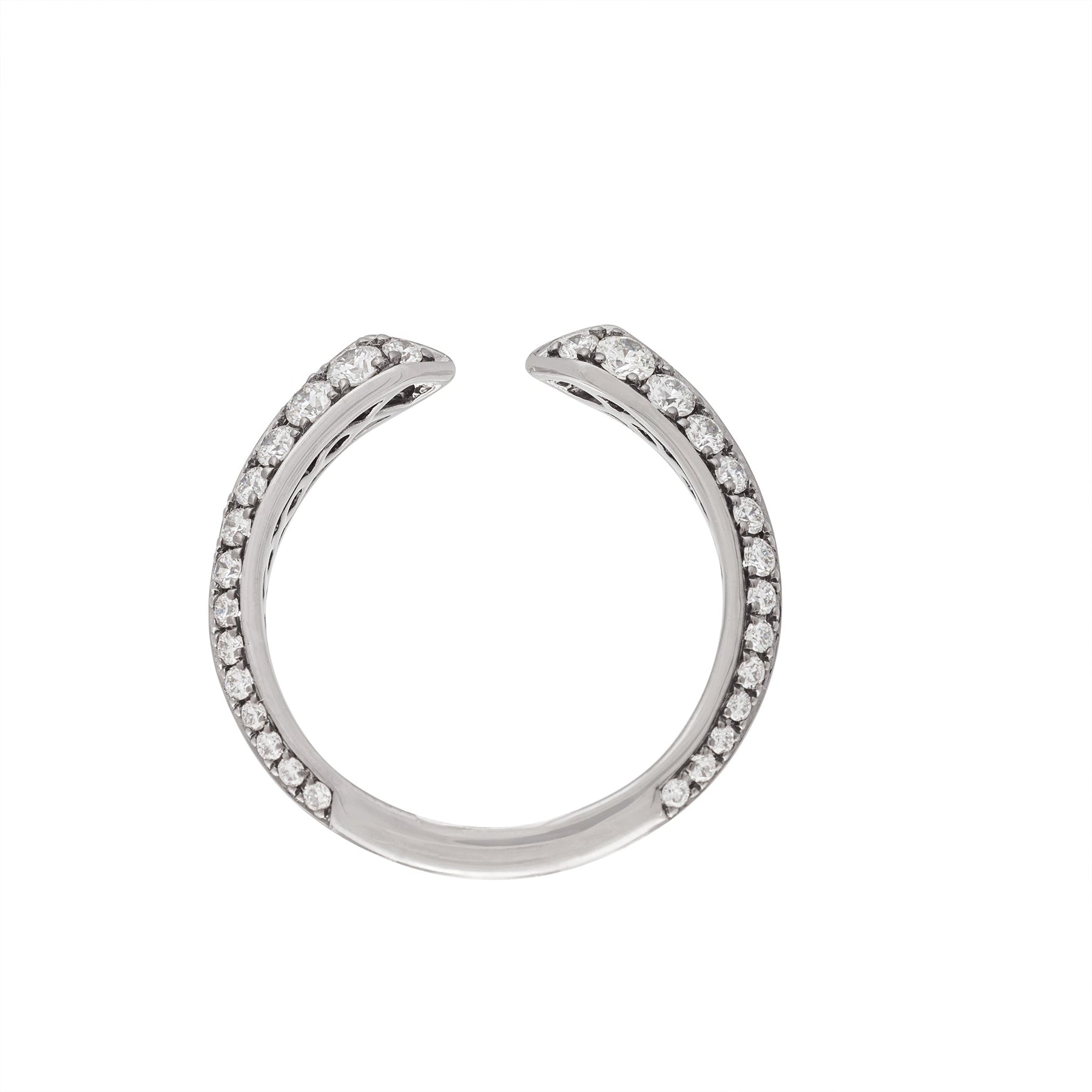 "Face To Face Arrows" Ring