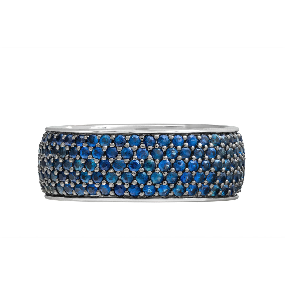 Medium "One Color" Pavè Band