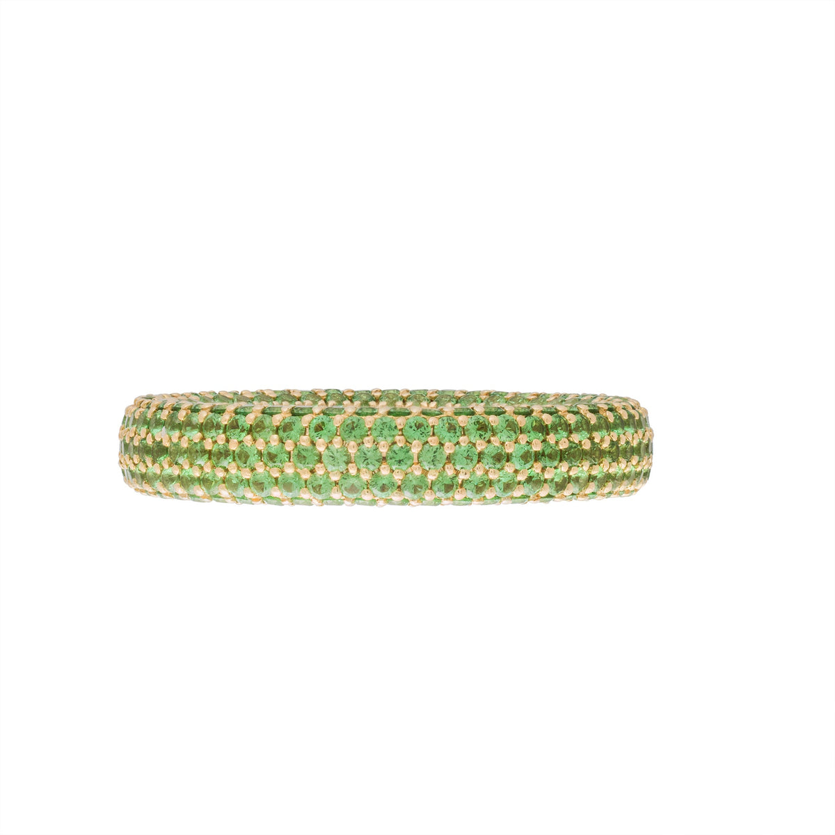 Full Pavè Classic Color Ring