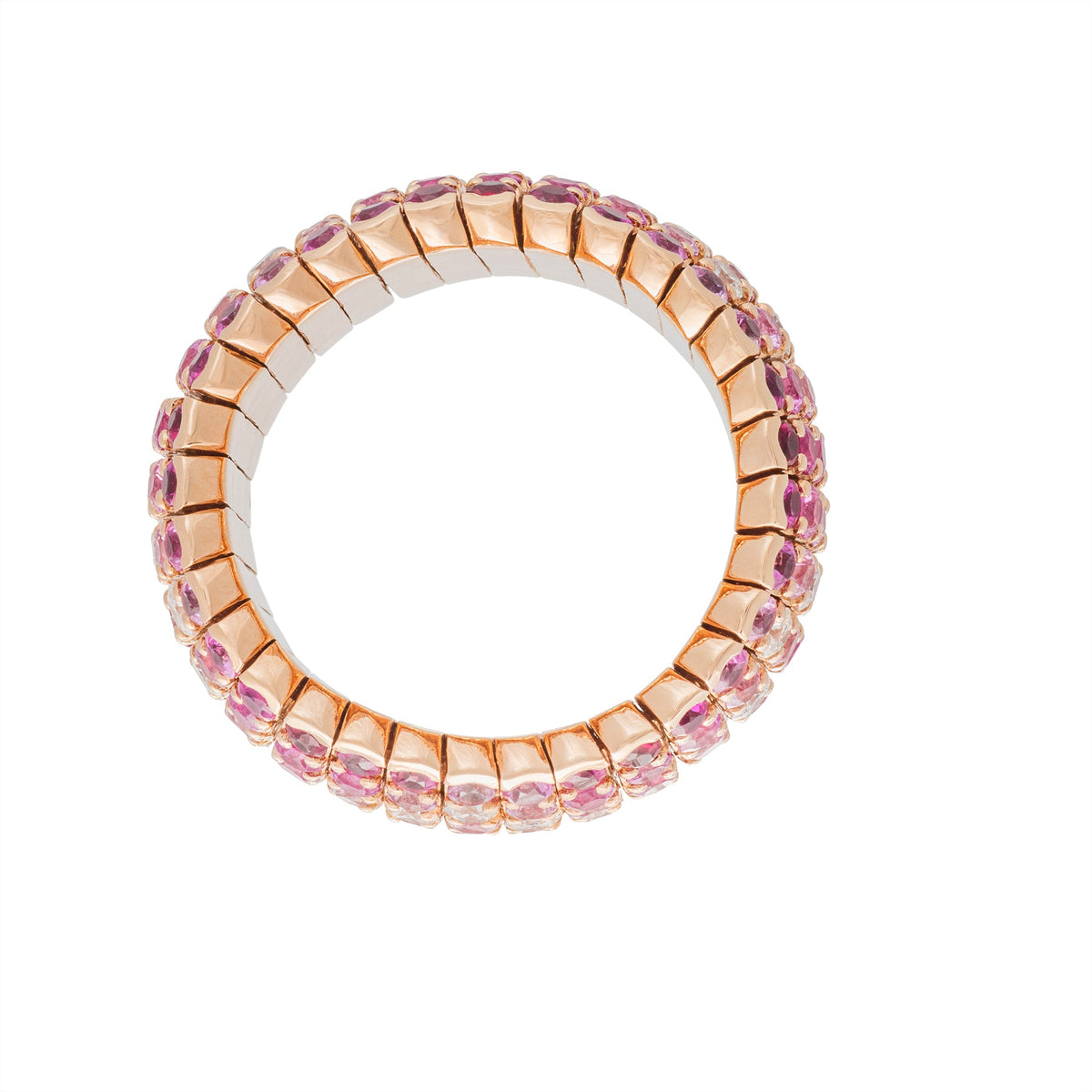 Medium Flexible Diamond & Color Band