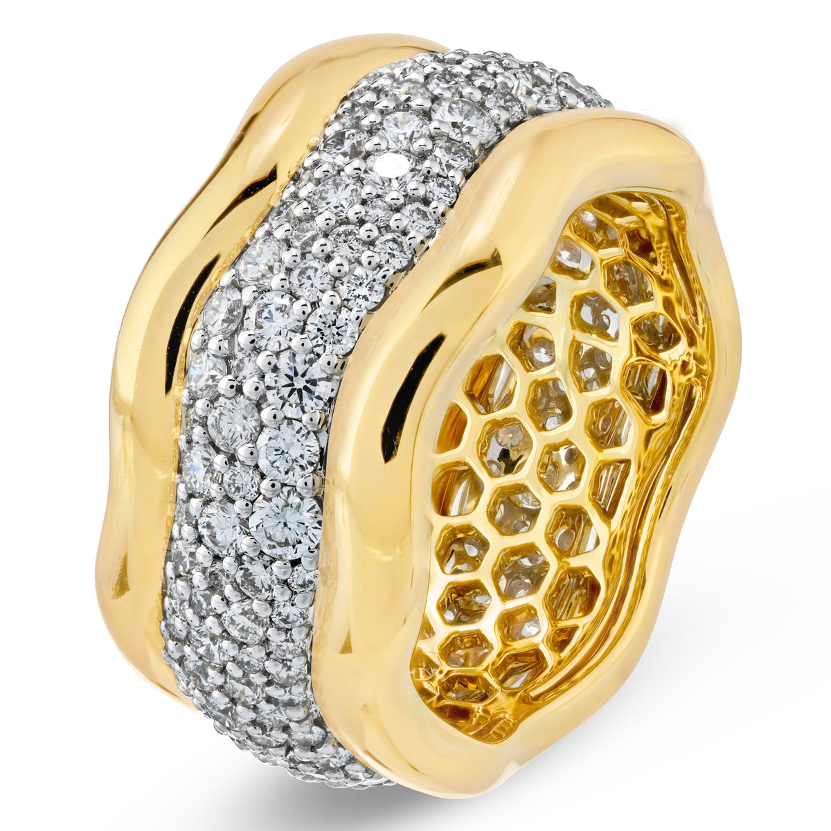 Thick Wavy Classic Ring