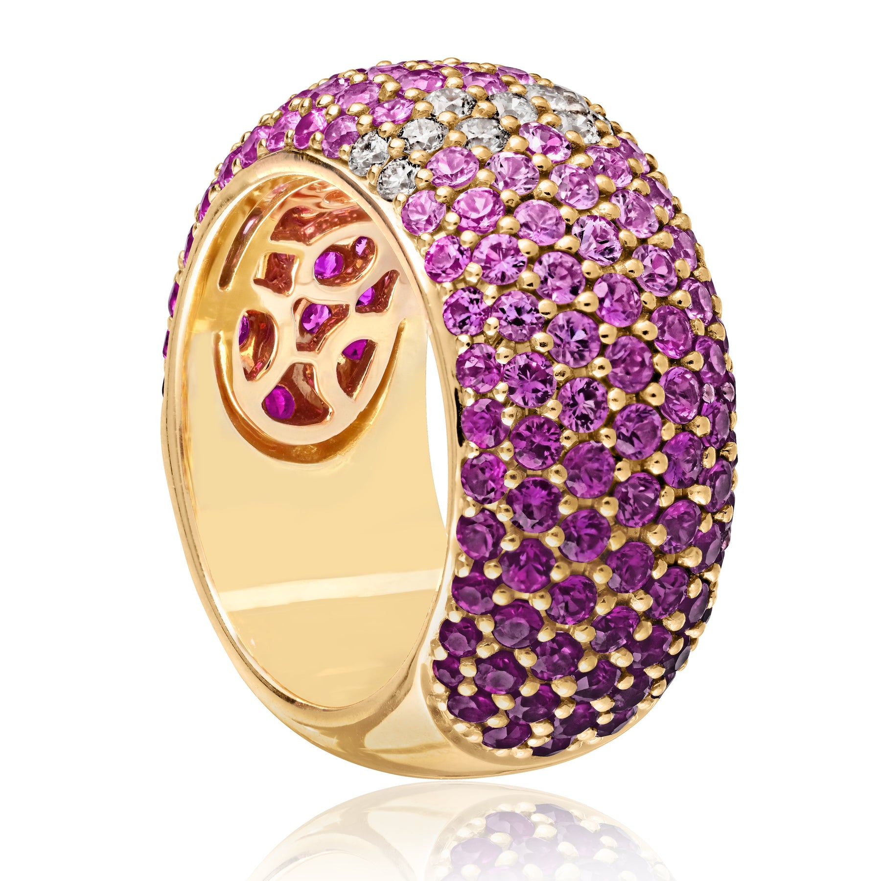 Graduation of Color Full Domed Band