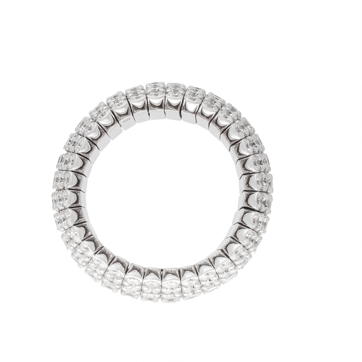 Large Flexible Diamond Band